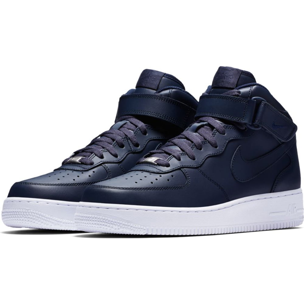 Nike Men's Air Force 1 Mid '07 Basketball Shoes, Obsidian 11.5 ...