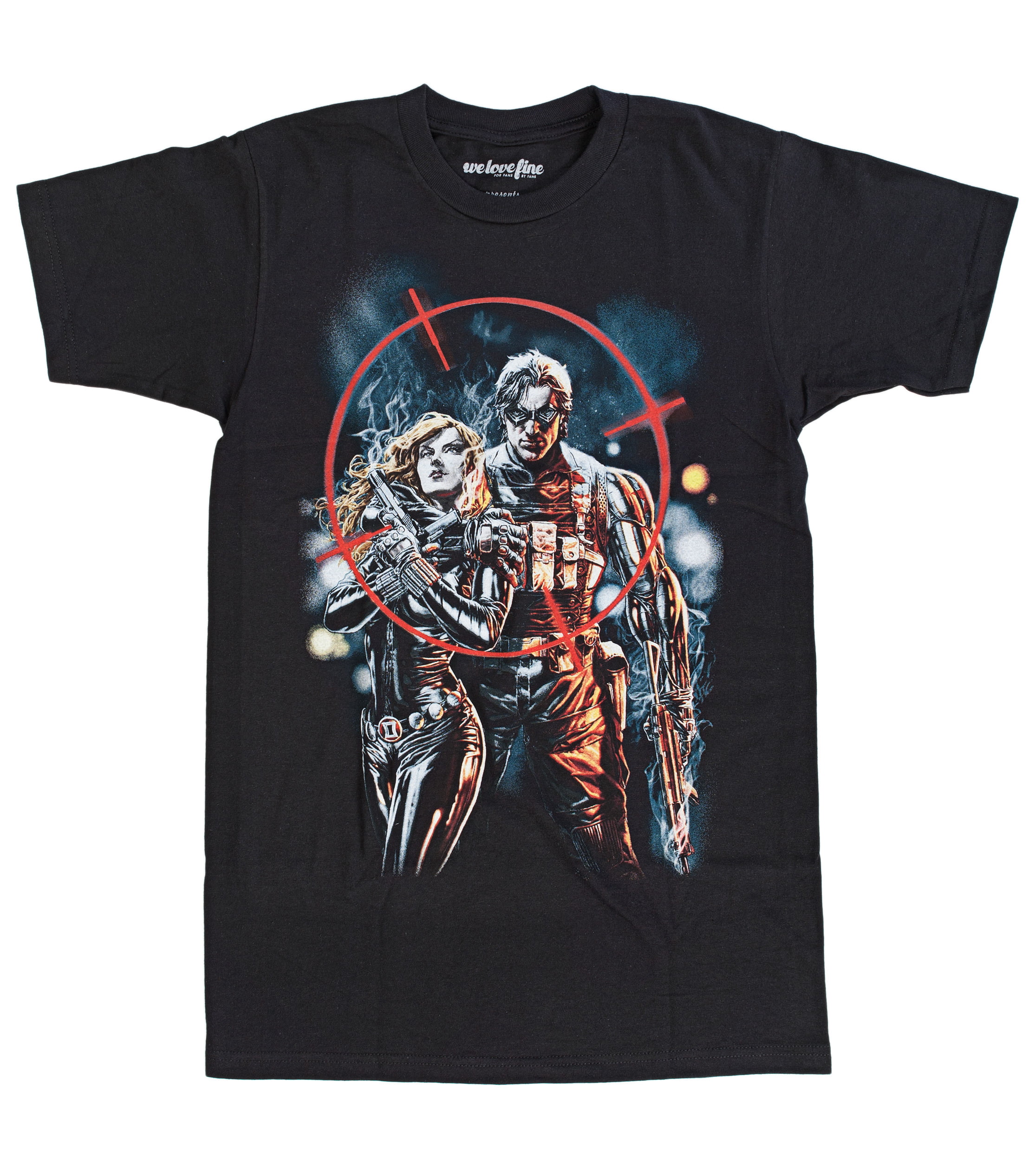 Mighty Fine - Marvel Winter Soldier On Target Crew T-Shirt | 2XL ...