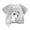 Black, variant on Nwiuh Baby Boys Toddler Dinos,Animals,Cars Short Sleeve Graphic T-Shirts (Black, 12-18 Months)