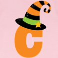 thumbnail image 3 of CafePress - Halloween Letter C Witch Monogram Infant T Shirt - Infant T-Shirt, 3 of 4