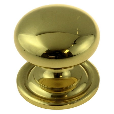 Solid Brass Pivot Base - Tidemore Solid Polished Brass 1-3/8