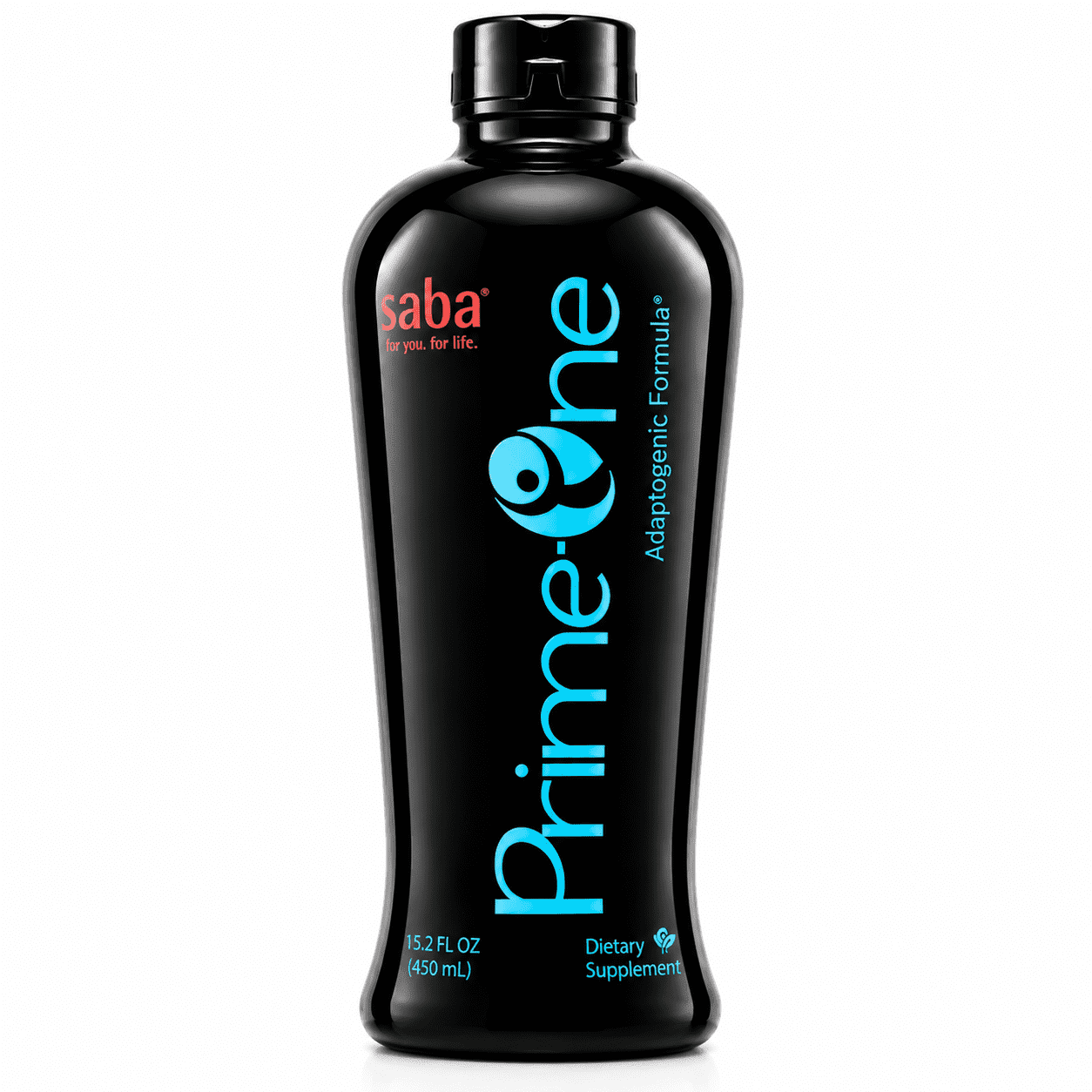 Saba Prime One Board Spectrum Energy Supplement, Premium Herbal Liquid Focus Supplement, 63 Servings