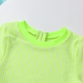 thumbnail image 5 of Younger Tree Baby Girl Swimsuit Long Sleeve Rash Guard Top Bikini Swimwear 2 Piece Set for 3-4T, 5 of 9