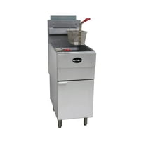 Heavy Duty Stainless Steel Commercial 30" Natural Gas Fryer