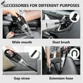 thumbnail image 2 of PULLIMORE Handheld Car Vacuum Cleaner Portable High Power Wet & Dry Vacuum Cleaner Set Car Accessory for Auto and Home, 2 of 10