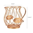 thumbnail image 4 of Toystoory Cesta de almacenamiento Universal para cápsulas de café, cesta para tazas de café, organizador de cápsulas de café Vintage, negro para el Juegos de servir café y té No.1 Toystoory HA026726-01, 4 of 6