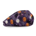 thumbnail image 2 of FUIALDOLG Halloween Cat Pumpkin Print Beret Hat, Lightweight Retro Forward Head Hat Soft Newsboy Forward Cap for Walking Driving, 2 of 4