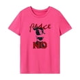 thumbnail image 1 of Camiseta de mujer ropa de verano camiseta transpirable con cuello redondo para regalo de oficina para mujer XL, 1 of 7