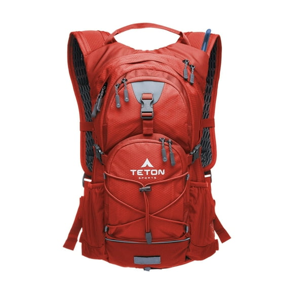Mochila de Hidratación Oasis 18L con Vejiga de 2L Rojo
