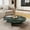 Green, variant on MDQMD Natural Marble Coffee Table for Living Room,Round Coffee Table Minimalist Luxury Center Table with Unique Texture,Pink