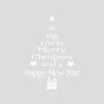 thumbnail image 5 of 1 pieza de pegatinas de pared extraíbles con diseño de árbol de Navidad, vinilo artístico para decoración de ventanas del hogar, 5 of 5