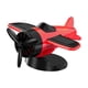thumbnail image 1 of Modelo de avión giratorio con energía solar que se activa con luz para el tablero del auto. Rojo, 1 of 9