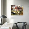 thumbnail image 4 of ONETECH Memories on the Farm Canvas Wall Art Print, Barn Artwork, 4 of 5