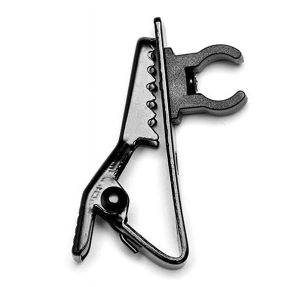Microphone clip Live clip Metal loudspeaker collar clip Mini internet celebrity wireless microphone clip