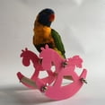 thumbnail image 4 of DOLITY Bird Swing Cage Toy Parrot Standing Perch Rocking Chair Climbing Chewing Toy, 4 of 9