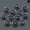 Blue Sand Stone, variant on 30pcs 16mm Mixed Natural Quartz Stone Faceted Heart Pendants DIY Jewelry Making-Obsidian