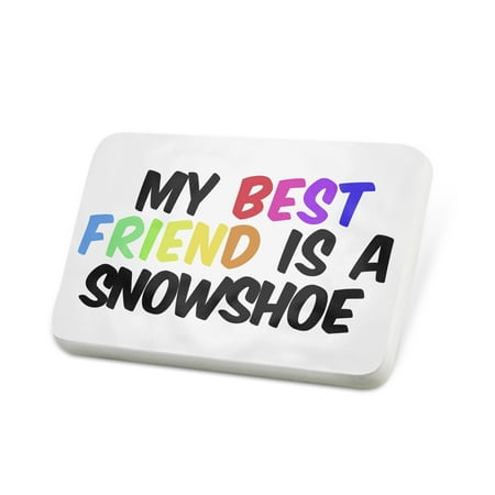 Porcelein Pin My best Friend a Snowshoe Cat from United States Lapel Badge – (Best Gear For Snowshoeing)