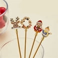 thumbnail image 3 of 4Pcs Stainless Steel Christmas Coffee Spoons for Milk Coffee Dessert Cake Tea Soup, 3 of 7