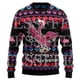 thumbnail image 5 of Suéter feo de punto de algodón para Halloween, perro, gato, oso, Navidad, suéter vintage de invierno, jersey retro de manga larga con impresión 3D, estilo informal, estilo Harajuku, 5 of 5