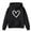 W79-Black, variant on WERYOUNG Valentines Hoodie For Boys Girls Long Sleeve Hooded Sweatshirt Kids Heart Printed Graphic Hoodies Casual Pullover Fashion Hoody Tops 3-4 Years
