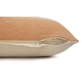 thumbnail image 4 of Laddha Home Designs Loomed Solid Cotton Lumbar Pillow - Brown - Set of 2, 4 of 9