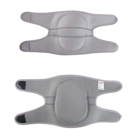 Rodilleras para Bailarines, Rodilleras Suaves y Transpirables, Rodillera para Voleibol, Fútbol, danza, Yoga, Tenis, Correr, Ciclismo (Negro),gris