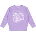 thumbnail image 2 of Inktastic Take Me to the Beach Seashell Toddler Sweatshirt, 2 of 4
