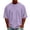 Purple, variant on Plus Size 5XL Men's Shirt Short Sleeve 100%Cotton T-Shirts Breathable Crew Neck Athletic Tshirts Casual Summer Tops