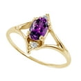 thumbnail image 2 of Tommaso Design� Genuine Amethyst Ring, 2 of 9