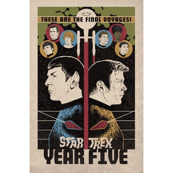 Pre-Owned Star Trek: Year Five - Odyssey's End (Book 1) (Paperback) 1684055687 9781684055685
