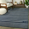 thumbnail image 2 of Balta Cameron Southwestern Striped Area Rug Blue 2'7" x 7' Runner 8' Runner Runner, Indoor Entryway, Bedroom, Dining Room White, 2 of 5