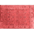 thumbnail image 1 of Ahgly Company Indoor Rectangle Oriental Red Industrial Area Rugs, 6' x 9', 1 of 4