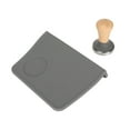 thumbnail image 3 of Coffee Tamp Mat, Integrated Silicone Coffee 90 Degree Corner Tampering Mat With Tamper For Home Kitchen Office Coffee Shop, 3 of 8