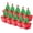 Red-10PCS, variant on Yucurem 10 Pack Mini Christmas Treat Gift Boxes, 3D Small Christmas Tree Shape Apple Gift Box Xmas Candy Box for Christmas Eve Holiday Party Favors Supplies