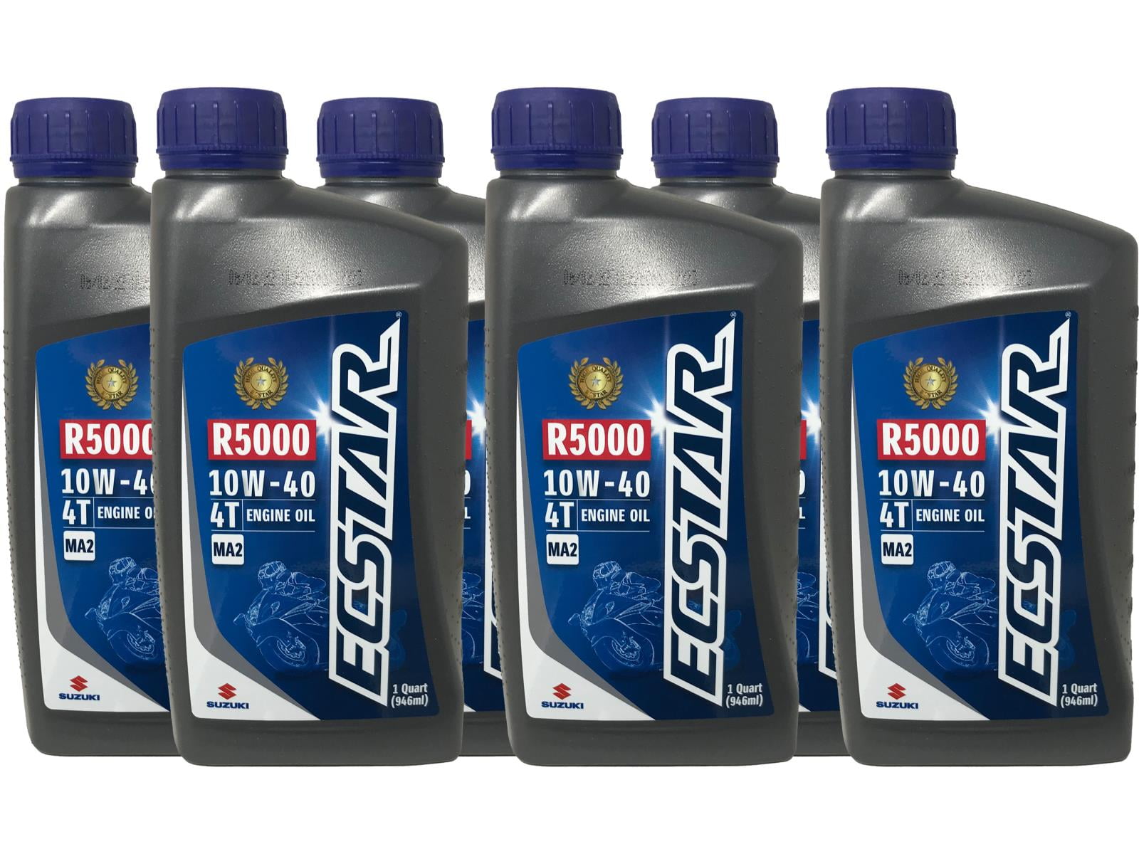 Suzuki Ecstar R5000 10W40 Motorcycle Engine Oil 990A001E1001Q 6