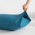 thumbnail image 4 of Ntbay Microfiber Pillowcase set - 2 Pack - Envelope Closure Pillow Cases - Standard - Slate Blue, 4 of 5
