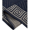 thumbnail image 5 of Furnish My Place Outdoor Collection Geometric Area Rug - 2 ft. x 3 ft. Navy, Contemporary Style Water Proof Rug for Garden, Bedroom, Patio, Balcony, 5 of 7