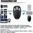 thumbnail image 2 of 2 Pack Replacement Handheld Chamberlain Liftmaster Motorlift Garage Door Transmitter 94335e | 84335e | Ml700 | Ml500 | Ml850 | Merlin + C945 | C840 Se, 2 of 5
