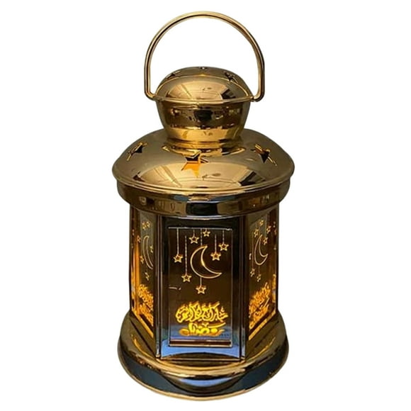 Ramadan LED Lantern Lights EID Mubarak Ornaments Lamp Eid Ramadan Home Party Decoration
