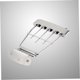 thumbnail image 3 of WASHWEPE Guitar Tailpiece Plateado Para Con Tornillos Compatible Con Bajo Jazz, 3 of 8