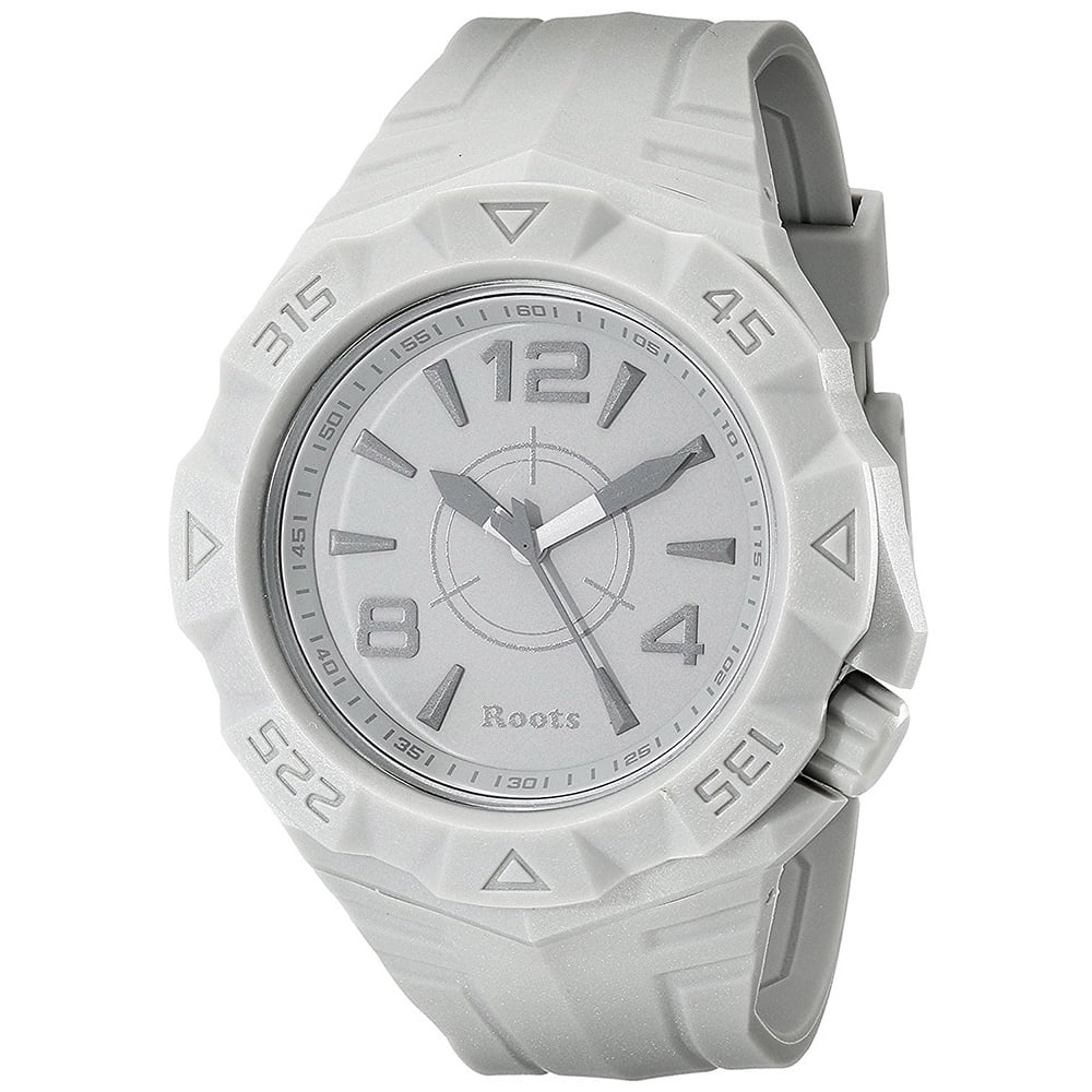 Roots Sport Watch For Women, Gray Analog 48mm Diameter Case Quartz