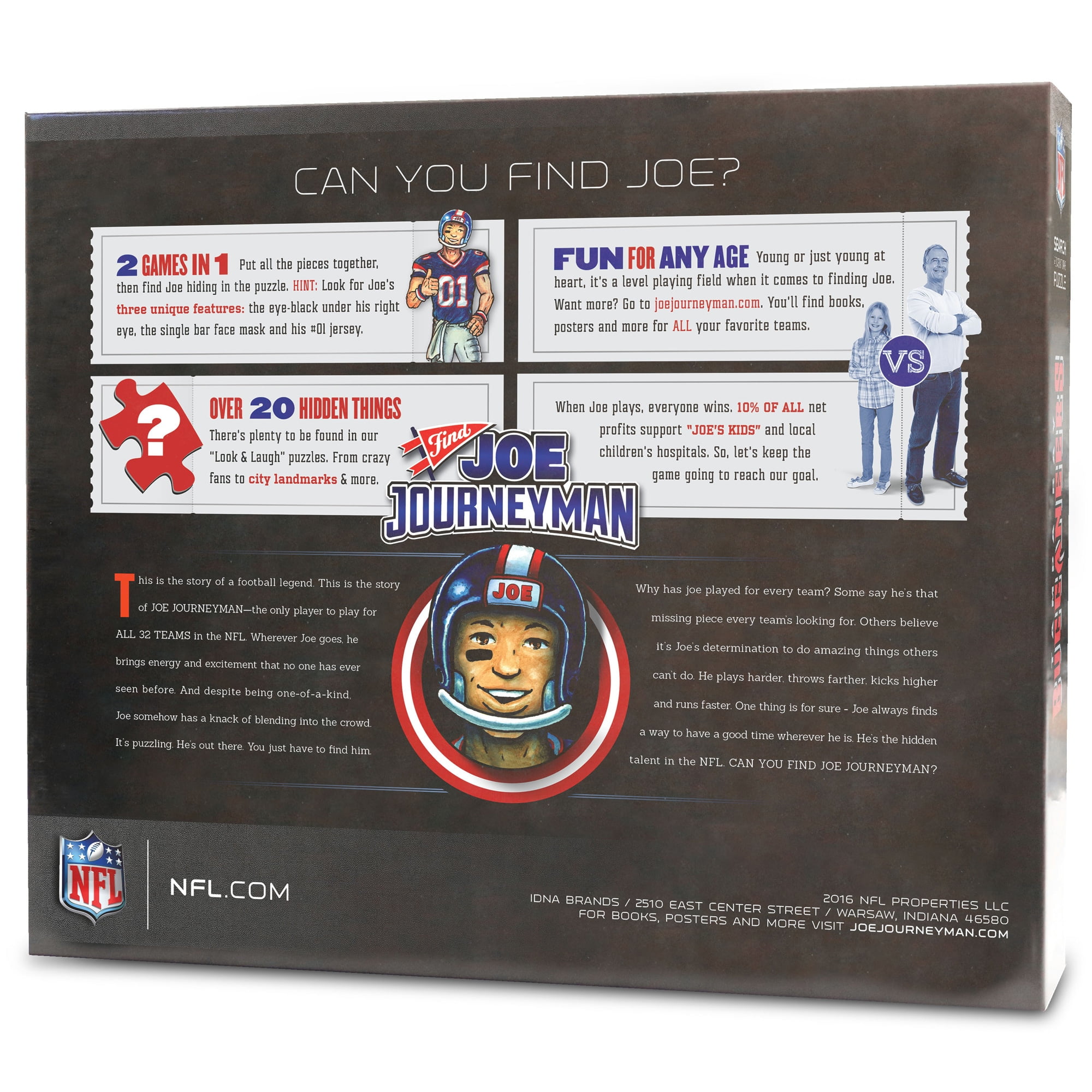 YouTheFan NFL Tampa Bay Buccaneers Joe Journeyman Puzzle - 500 PC
