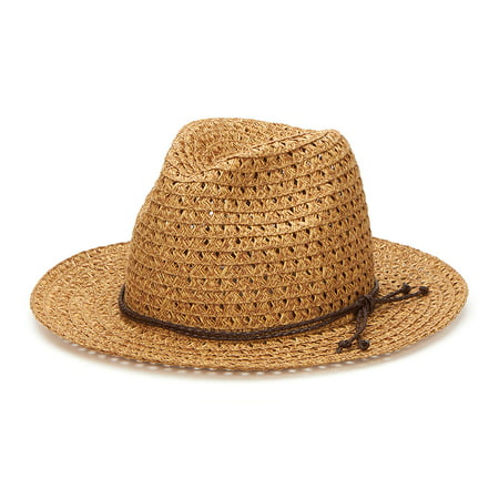 San Diego Hat Company /Womens Core/Fedora, panama - natural