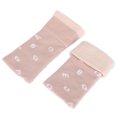 thumbnail image 4 of Guantes sin dedos para la muñeca, guantes sin dedos de punto Calentadores de guantes sin dedos cálidos con orificio para el pulgar para montar, 4 of 5