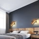 thumbnail image 5 of LED Wall Light, 4W 400LM 360° Rotatable Indoor Wooden Wall Sconce, 3000K Warm White Wall Sconce for Bedroom, Living Room, Office, Dia 21CM, 5 of 5