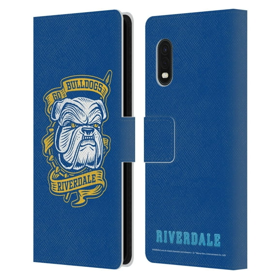 Head Case Designs Officially Licensed Riverdale Art Go Bulldogs Leather Book Wallet Case Cover Compatible with Samsung Galaxy Xcover Pro