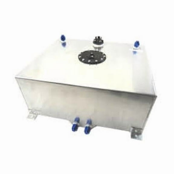 20 gal Blue Aluminium Fuel Cell with Sender, 10 x 20 x 24 in.