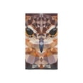 thumbnail image 2 of MKHERT Geometric Modern Illustration Owl Head Hand Towel 16x28 inches for Bathroom or Sports, 2 of 2