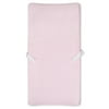 Gerber 100% Cotton Fits Standard Changing Pad Diaper Changing Pad Cover, Pink Horizontal Stripe