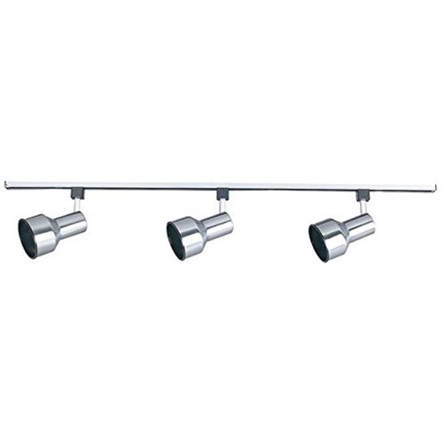 Concord F2920-80 3 Light Track Light Bright Satin Nickel